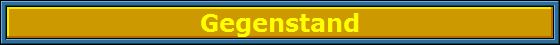Gegenstand
